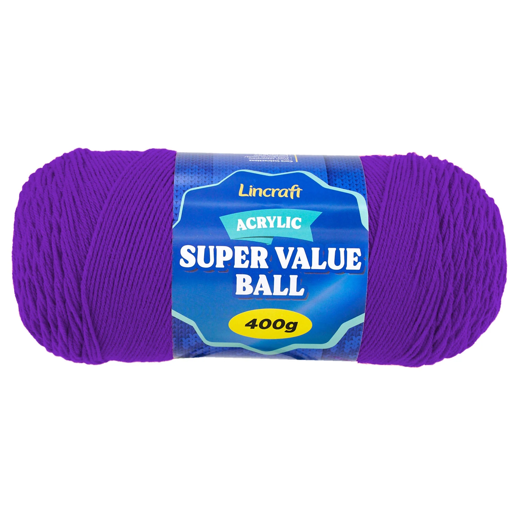 Acrylic Super Value Ball Crochet & Knitting Yarn, 400g Acrylic Yarn - Image 15