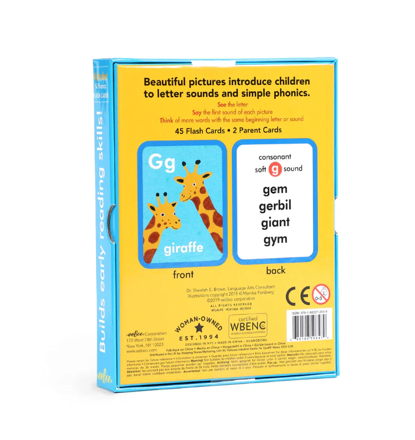 Alphabet & Phonics Flash Cards - Image 4