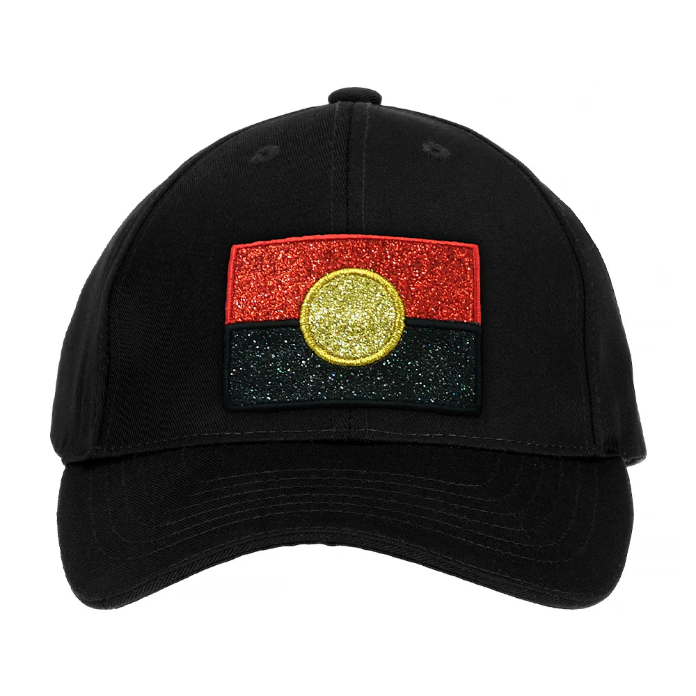 Arbee Crafty Patch, Aboriginal Glitter Flag- 1pc - Image 3