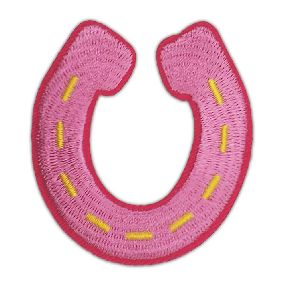 Arbee Crafty Patch, Girlie Horseshoe- 1pc - Image 2