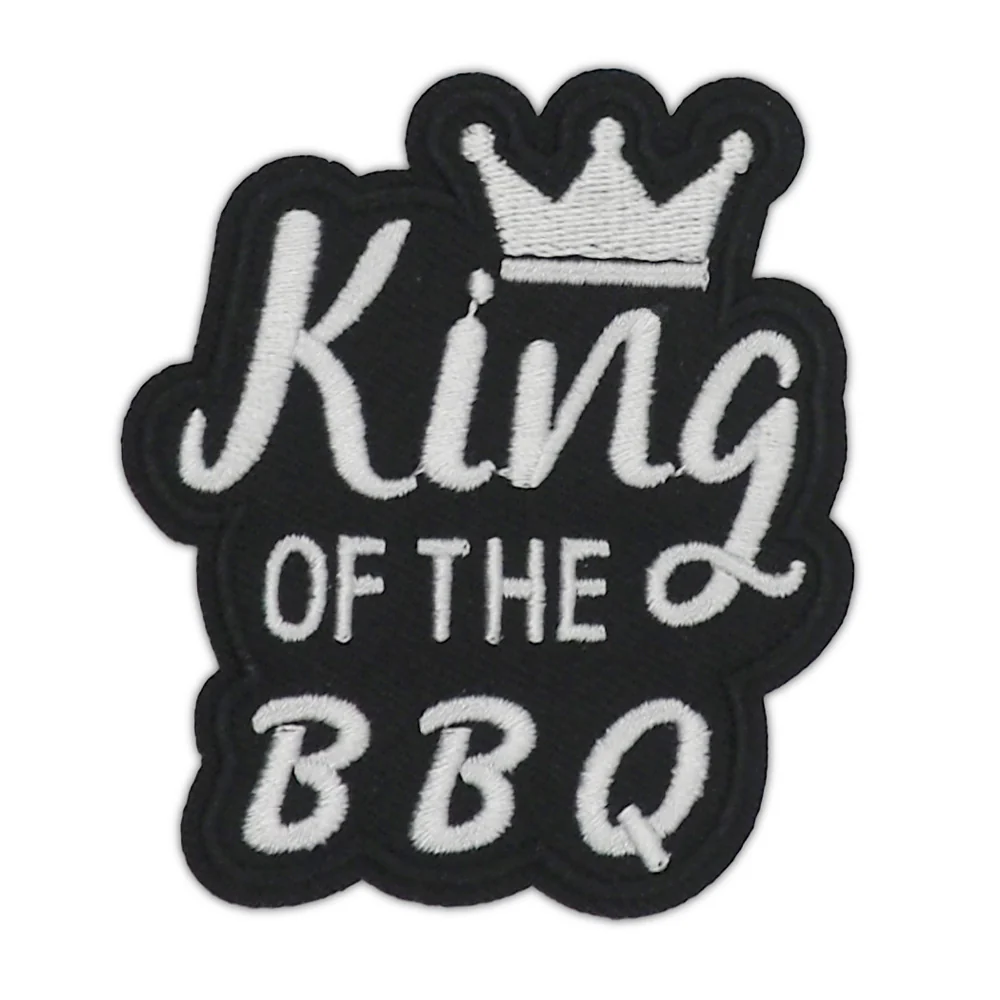 Arbee Crafty Patch, King Of The BBQ- 1pc - Image 2