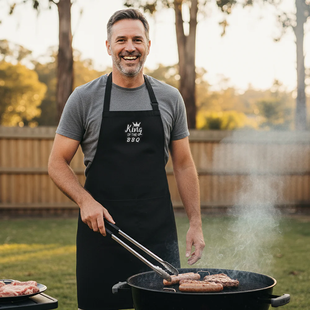 Arbee Crafty Patch, King Of The BBQ- 1pc - Image 3