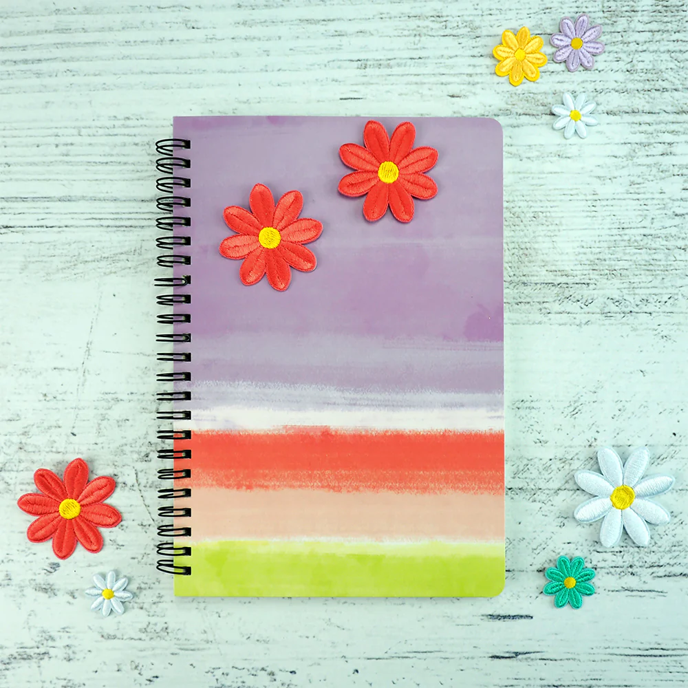 Arbee Crafty Patch, Medium Flowers- 2pc - Image 4