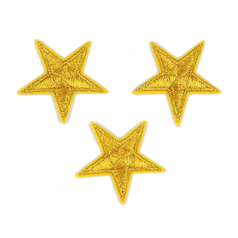Arbee Crafty Patch, Military Gold Stars- 3pc - Image 2