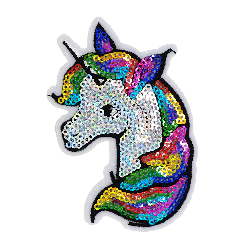 Arbee Crafty Patch, Unicorn Sequins- 1pc - Image 2
