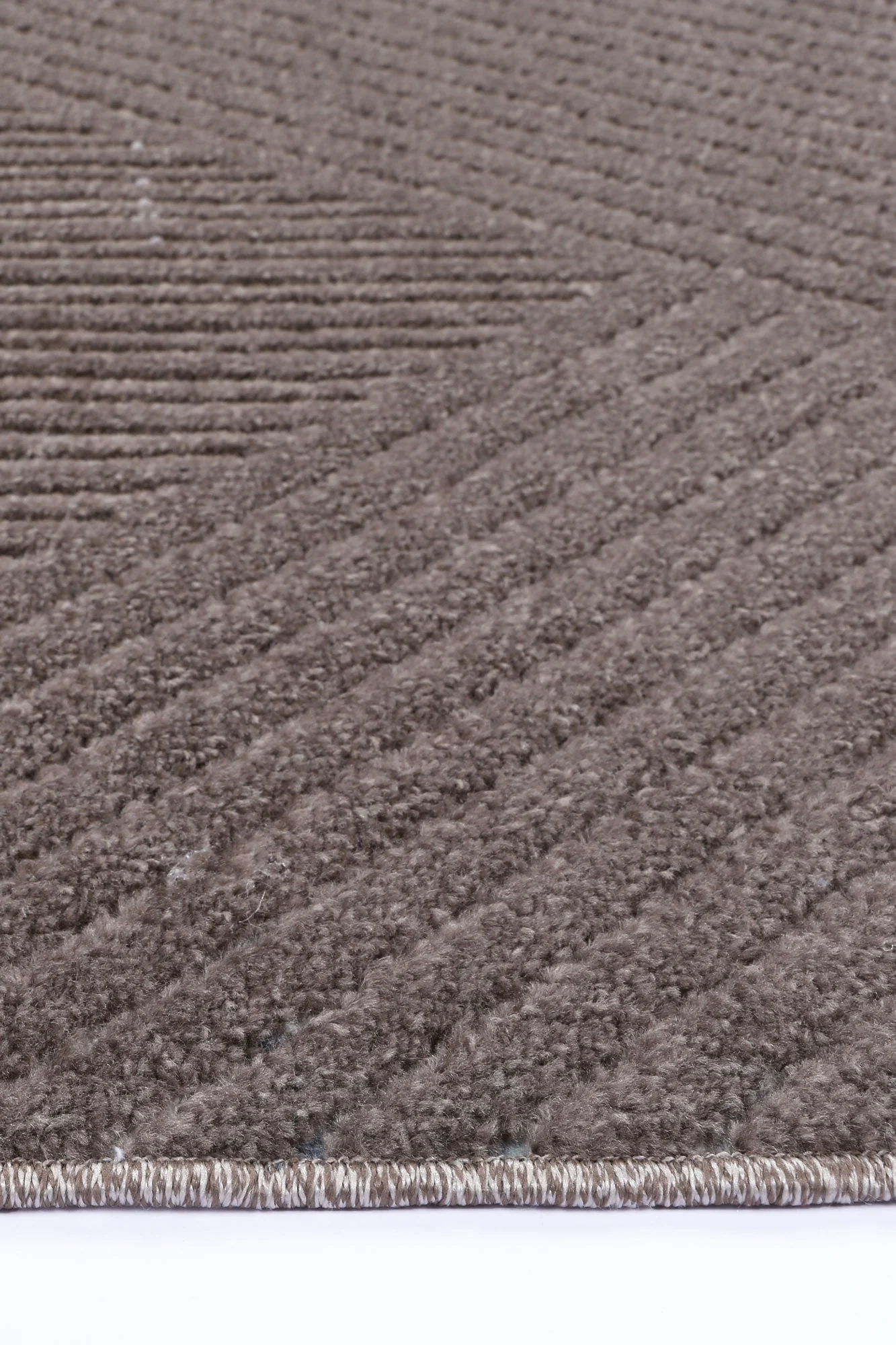 Ares Thasos Overlay Taupe Rug - Image 3