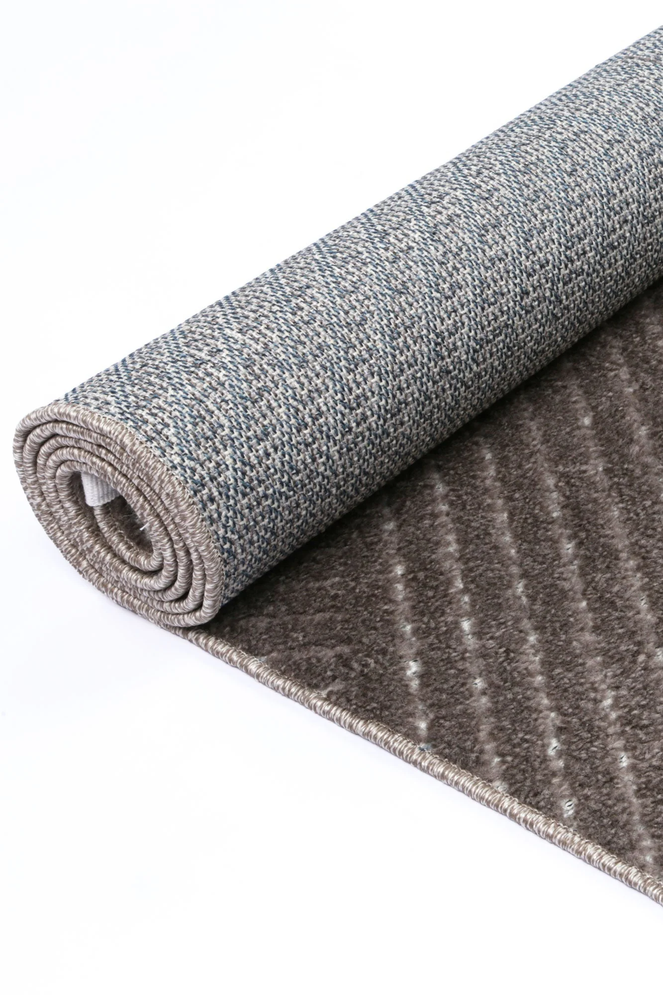 Ares Thasos Overlay Taupe Rug - Image 4