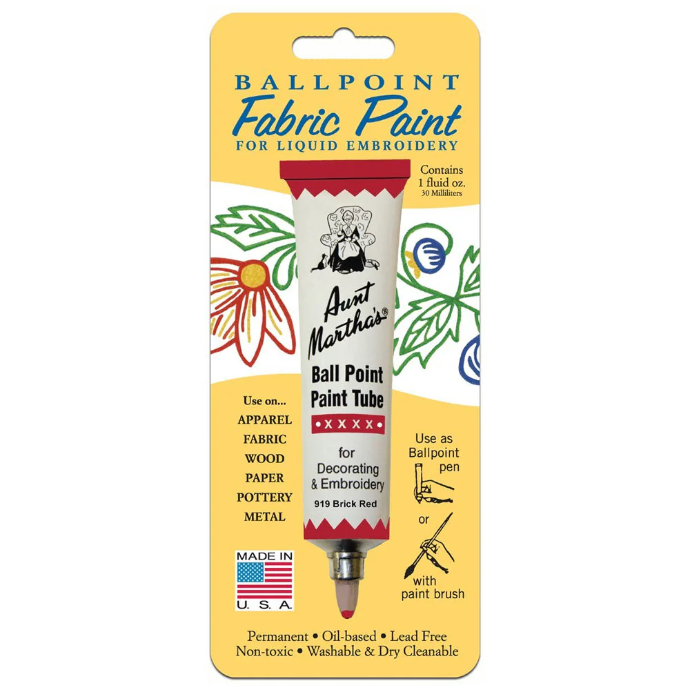 Aunt Martha's Ballpoint Paint Tube, 1oz - Image 7