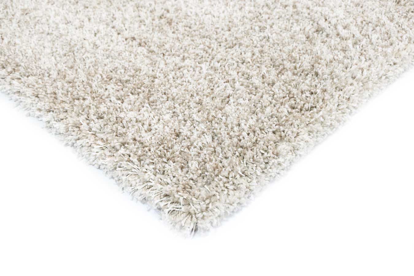 Austin Beige Cream Shaggy Rug - Image 4