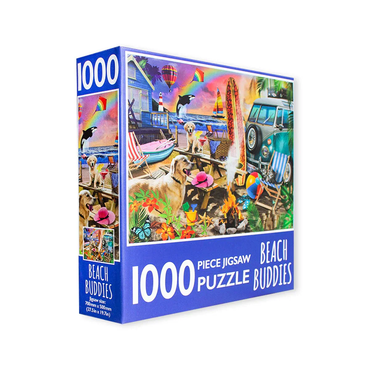 1000-Piece Jigsaw Puzzle, Beach Buddies - Image 2