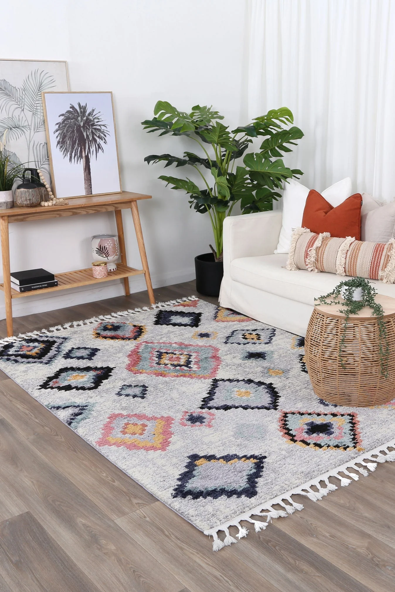 Moda Tribal Ash Rug (Morocco) - Image 2