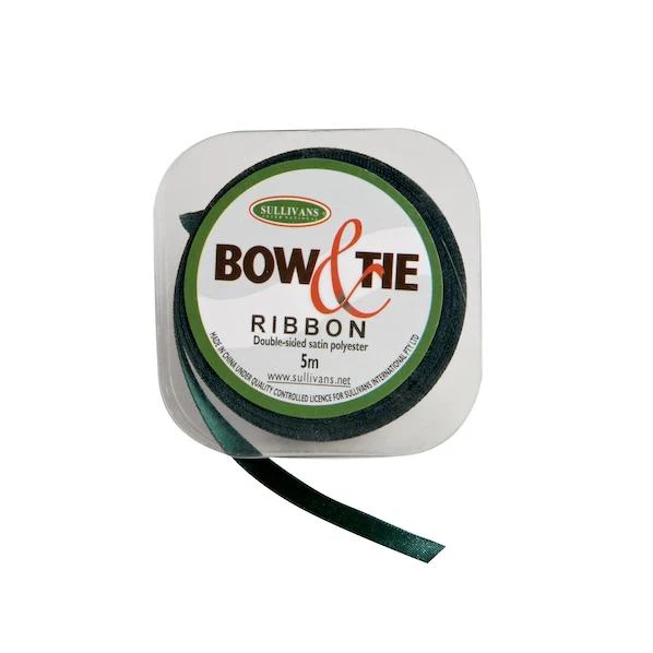 Satin Ribbon, White- 6mm x 5m - Image 12