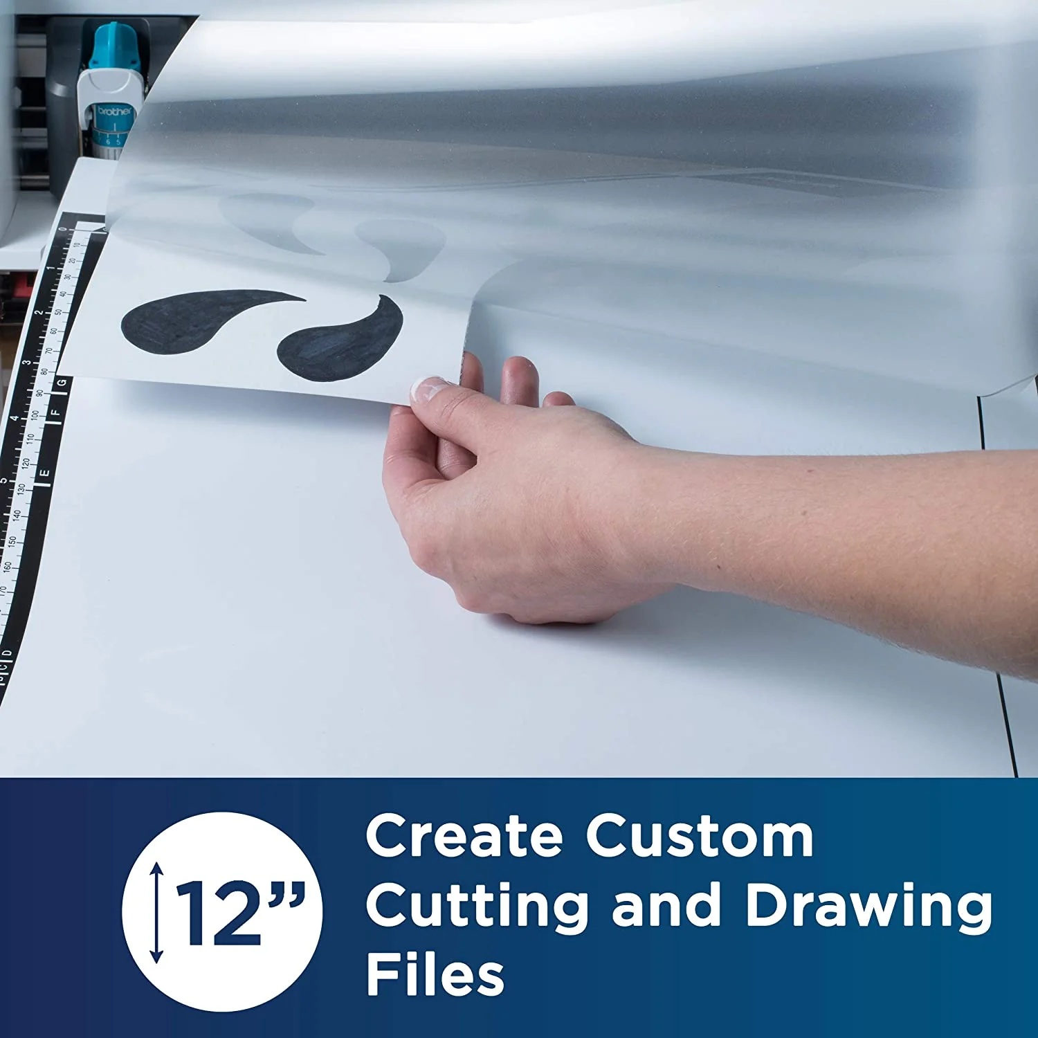 Scan N' Cut: Scanning Mat 12" x 12" For SDX1200, SDX1000 (Cadxmats12), SDX1250 - Image 3