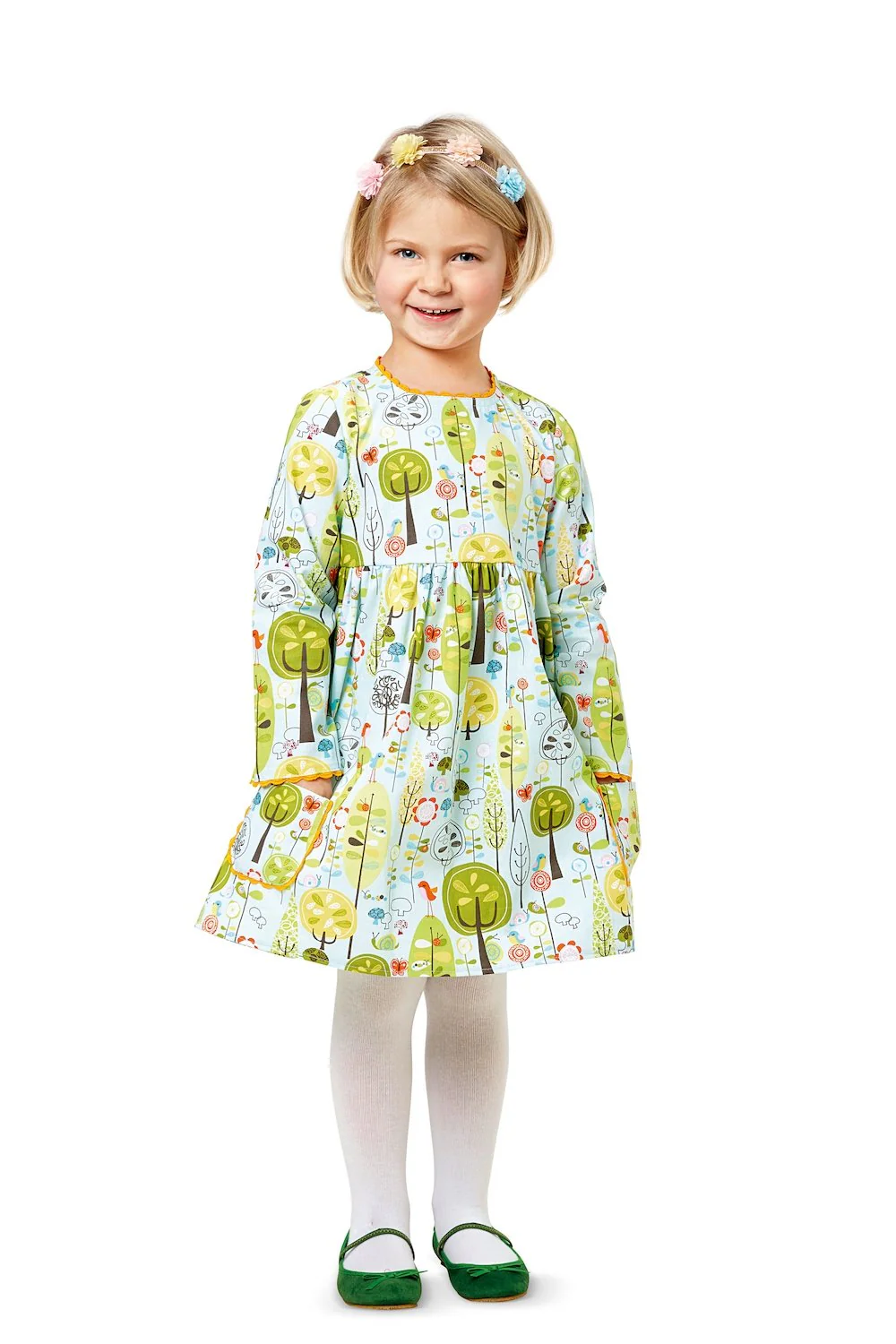 Burda Pattern 9373 Dress (18M-6M)