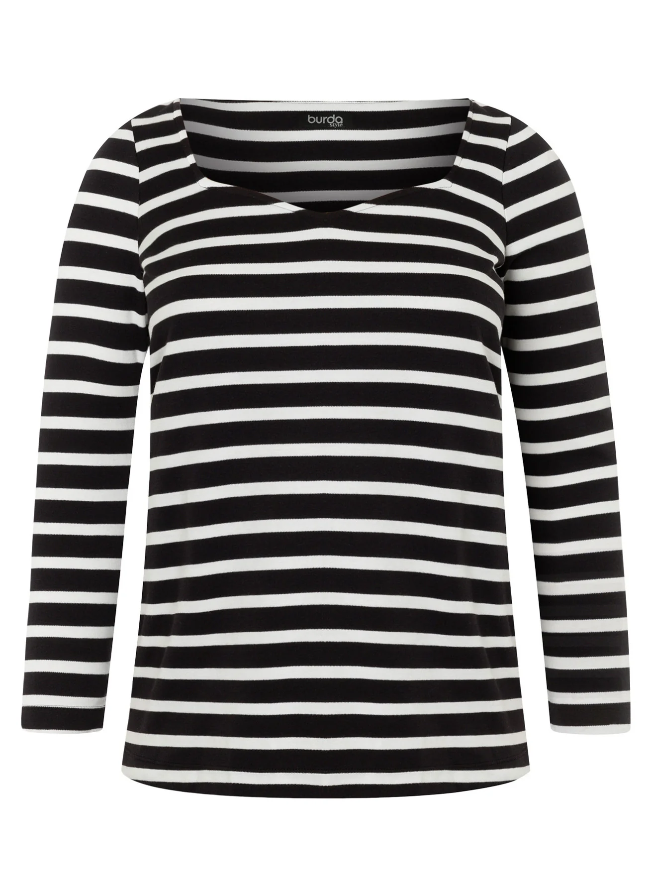 Burda Pattern 5731 Misses' T-Shirt - Image 4