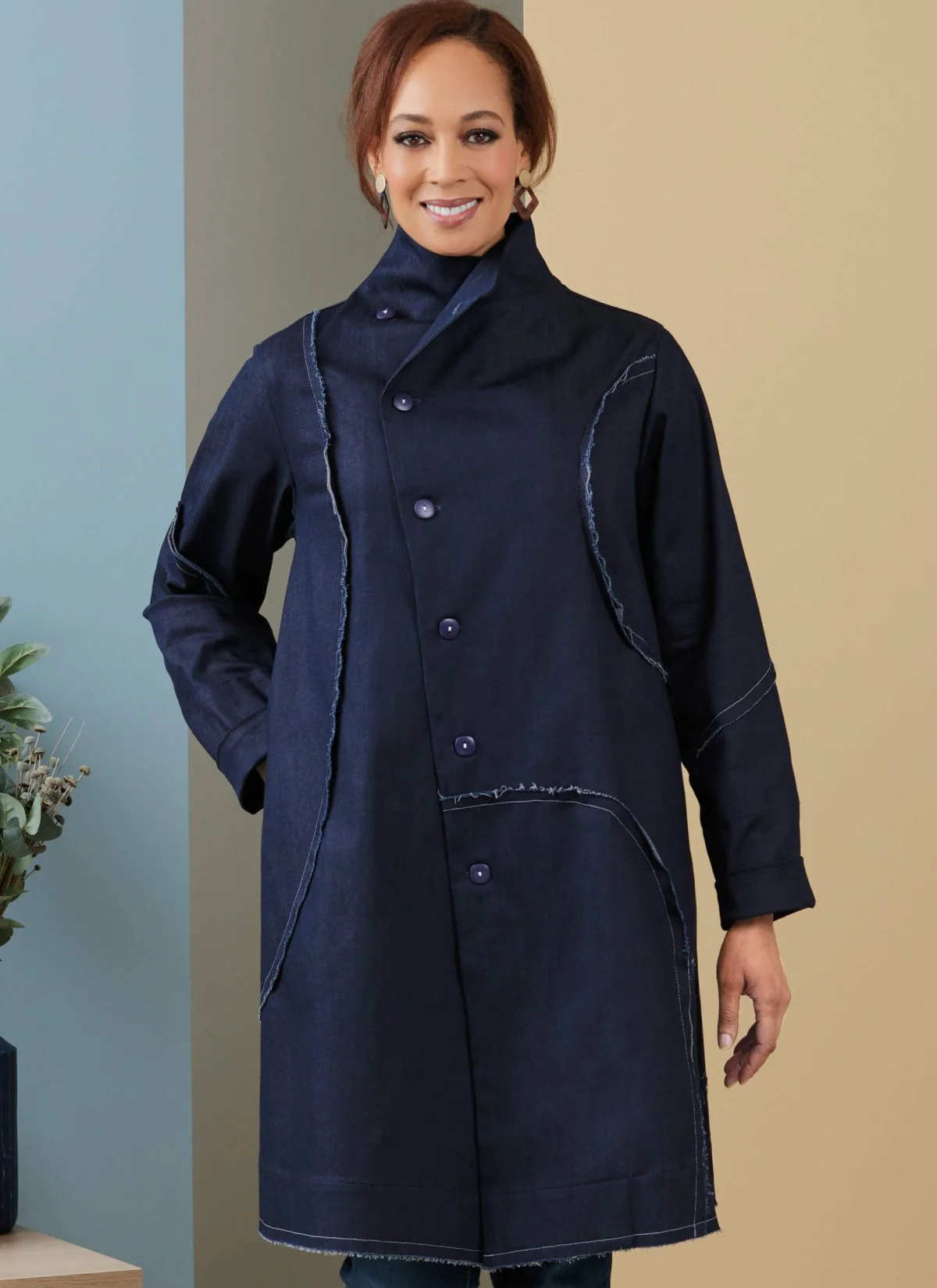Butterick Sewing Pattern B6919 Misses’ Coat - Image 4