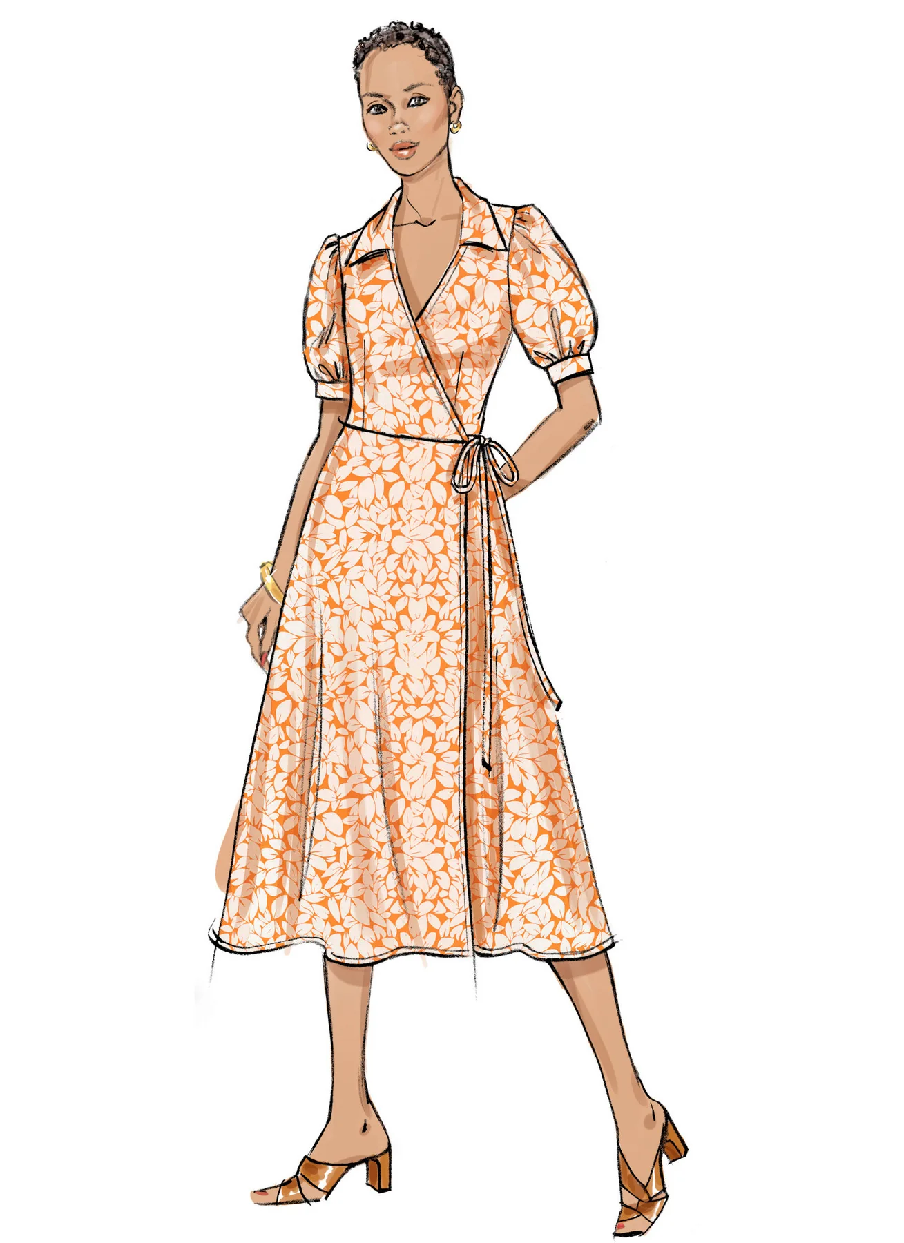 Butterick Pattern B6928 Misses' Dress in Two Lengths - Image 3