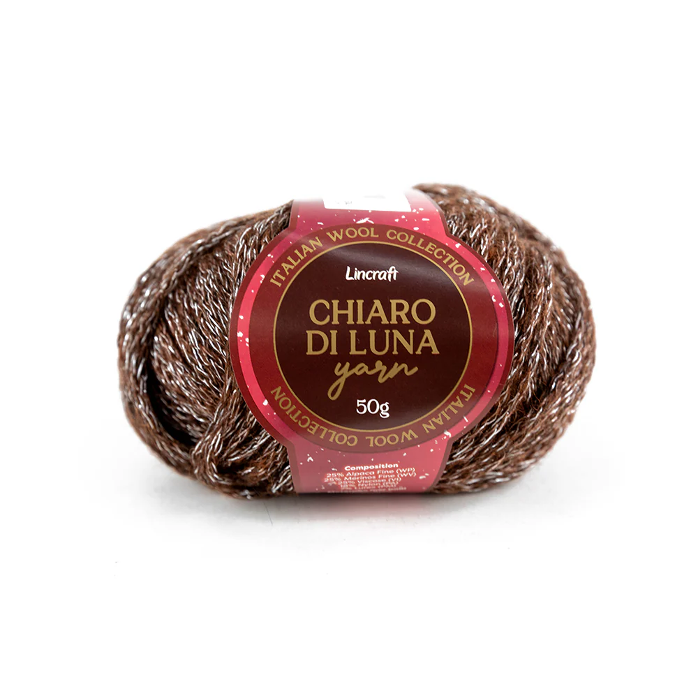 Chiaro Di Luna Crochet & Knitting Yarn, 50g Wool Blend Yarn - Image 12