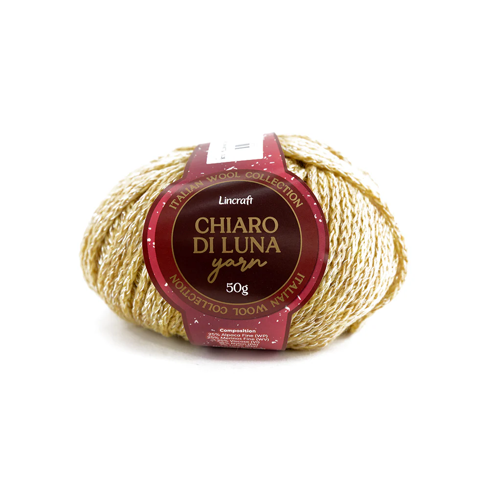 Chiaro Di Luna Crochet & Knitting Yarn, 50g Wool Blend Yarn - Image 5