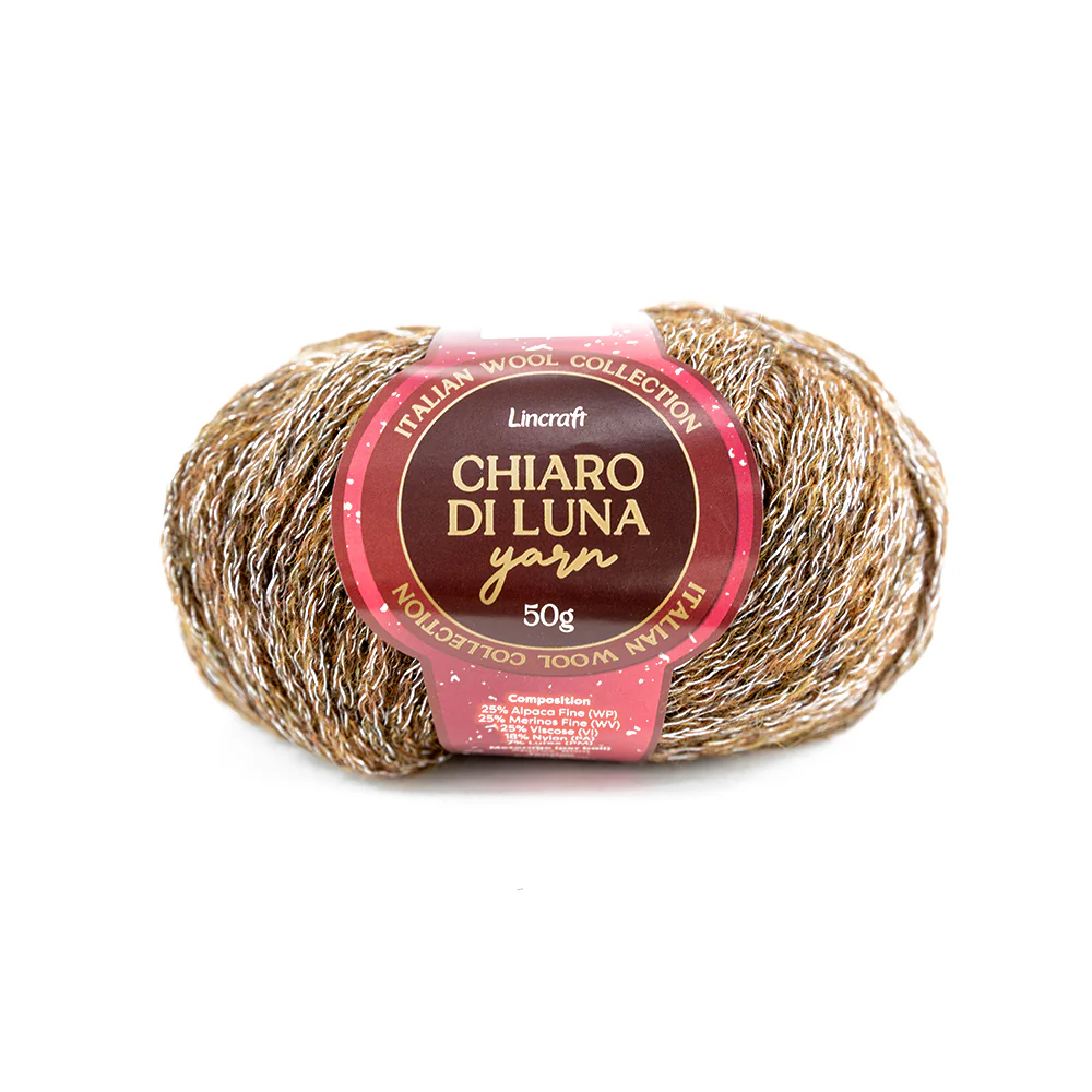 Chiaro Di Luna Crochet & Knitting Yarn, 50g Wool Blend Yarn - Image 6