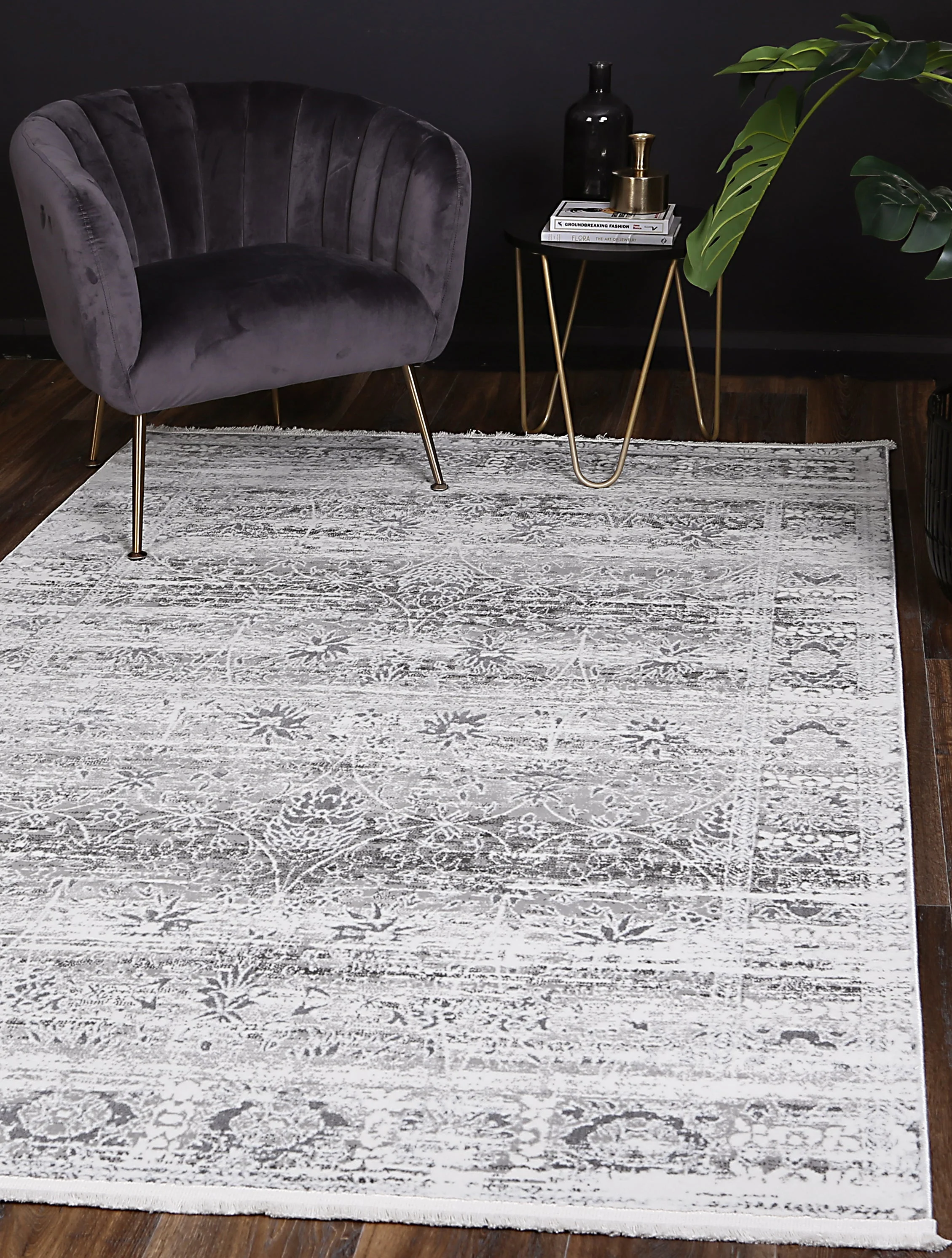 Bohemian Paradise Classic Grey Rug - Image 2