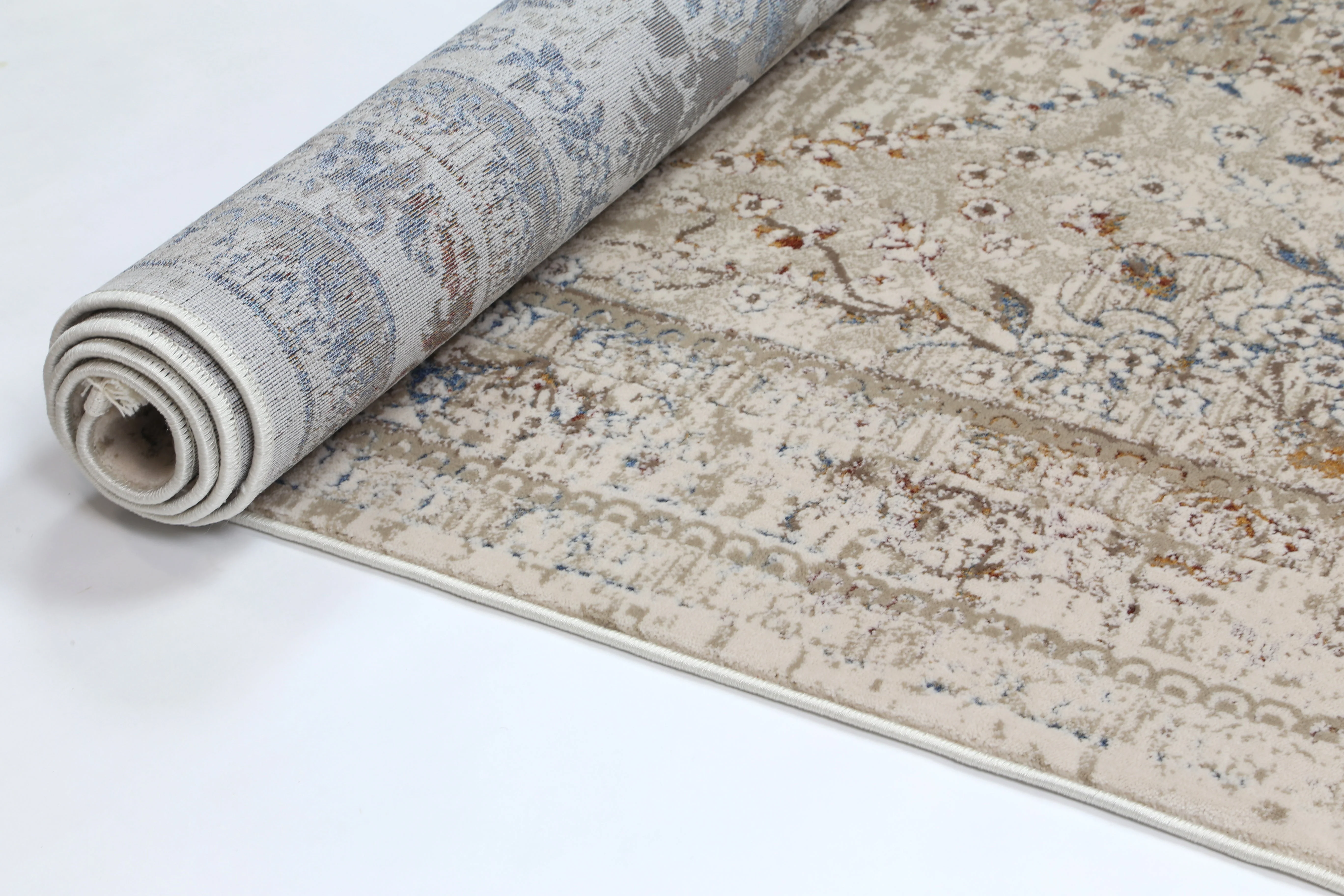 Cordelia Herati Grey Rug - Image 4