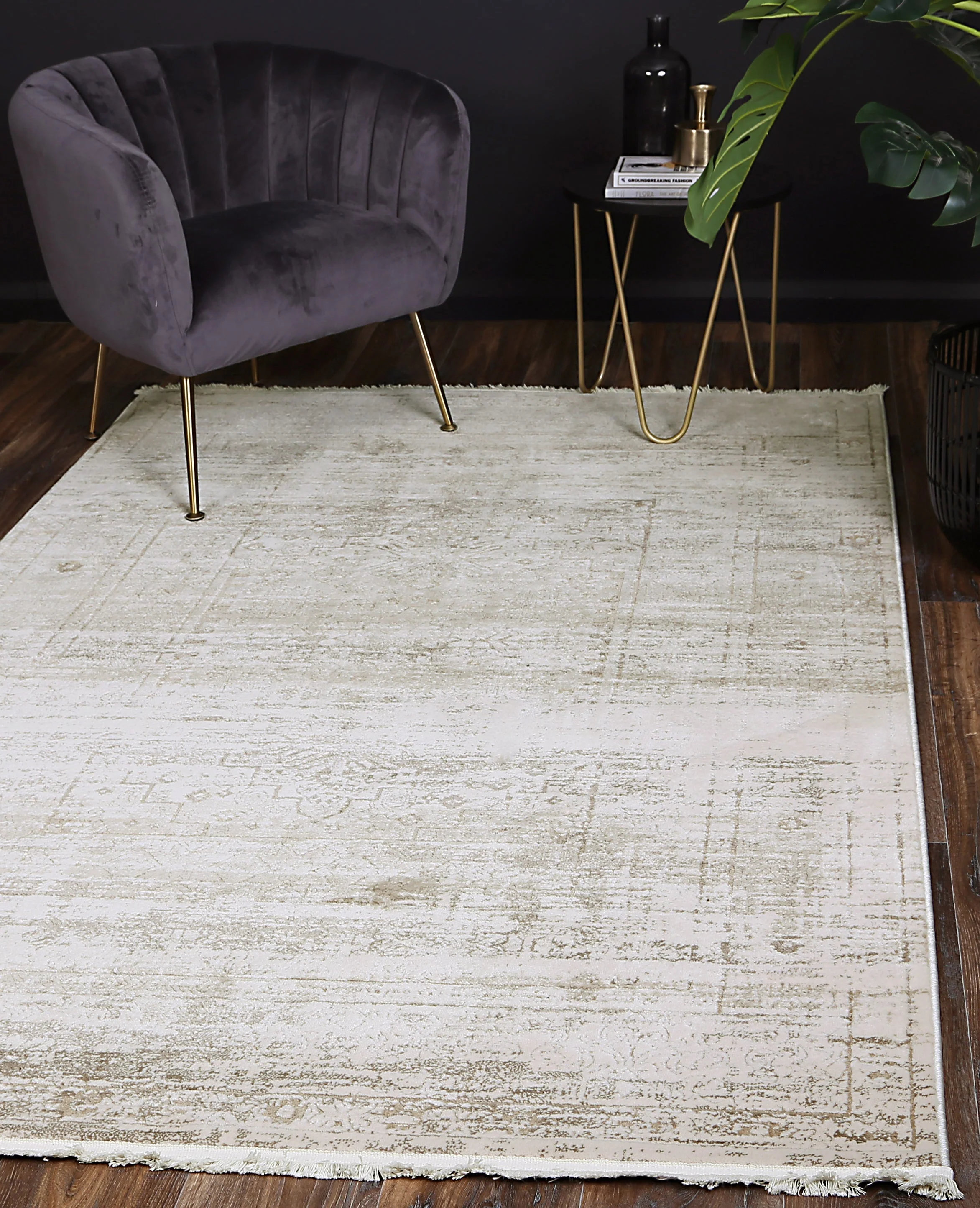 Bohemian Paradise Traditional Beige Rug - Image 2