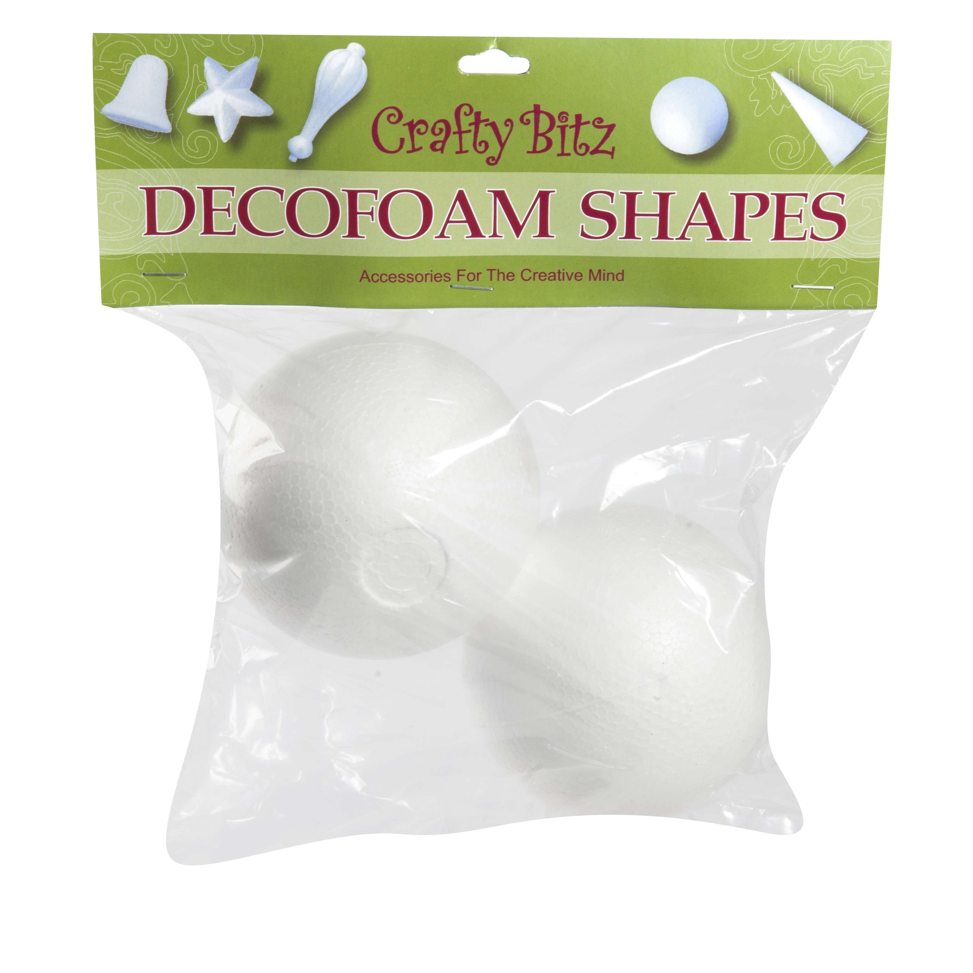 Crafty Bitz Decofoam Polystyrene Ball - Image 3