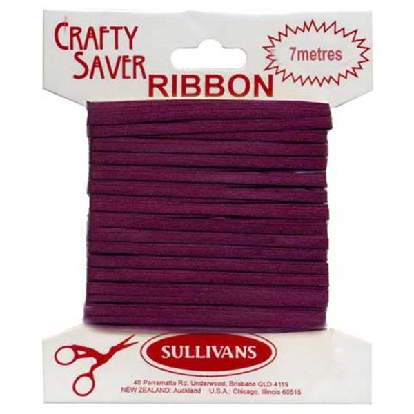 Crafty Saver Satin Ribbon, 3mmx7m - Image 10