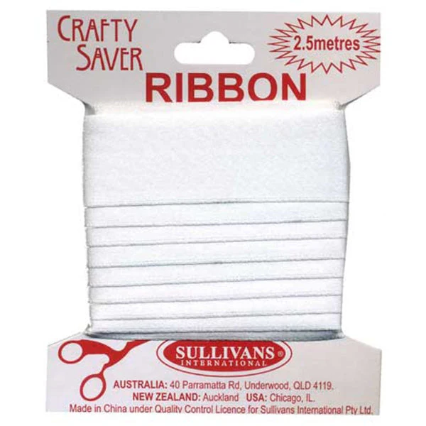 Crafty Saver Satin Ribbon, 25mm x 2.5m - Image 9