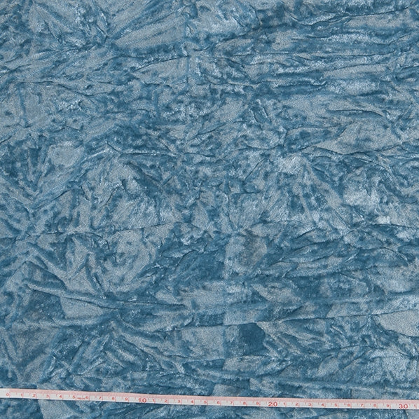 Crinkle Velour Fabric, Width 150cm - Image 3