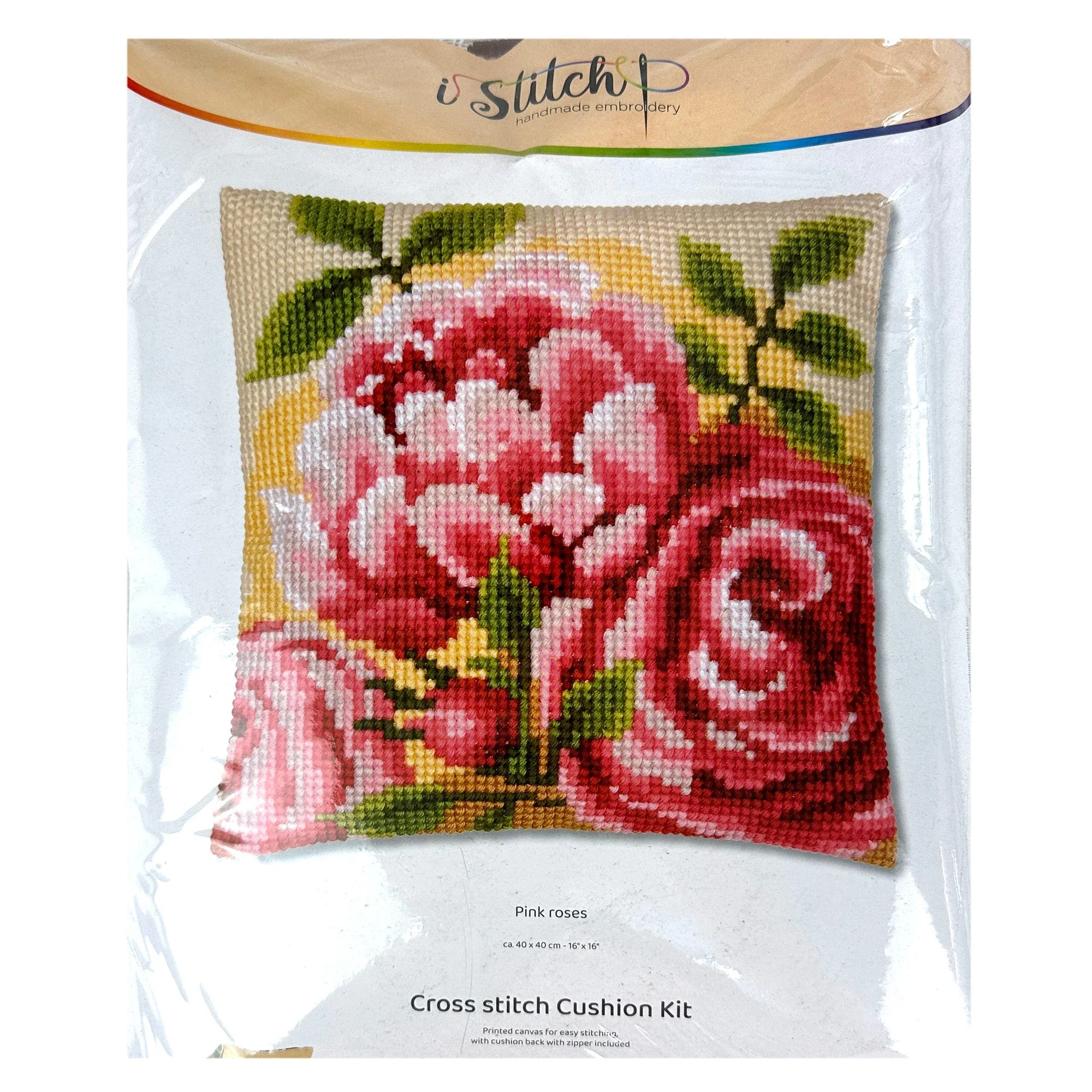 Cross Stitch Cushion Kit, 40x40cm - Image 10