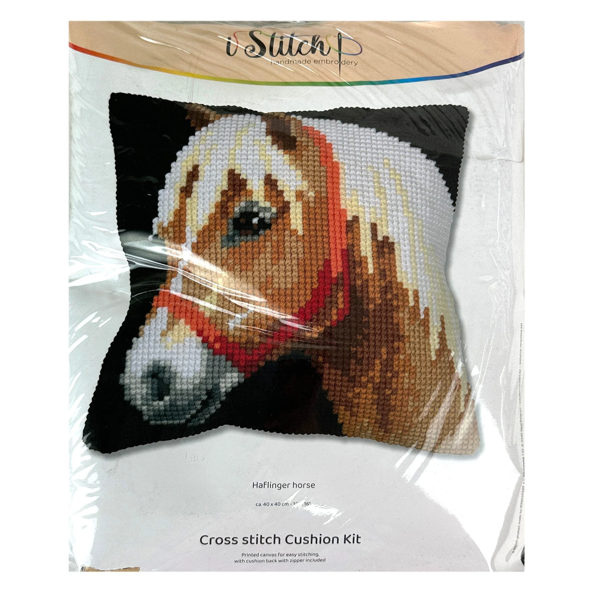 Cross Stitch Cushion Kit, 40x40cm - Image 6
