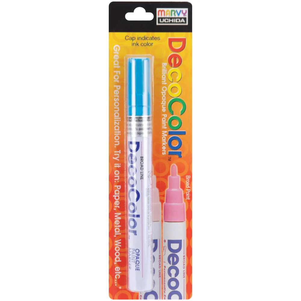 Decocolor Broad Glossy Oil-Based Paint Marker - Image 8
