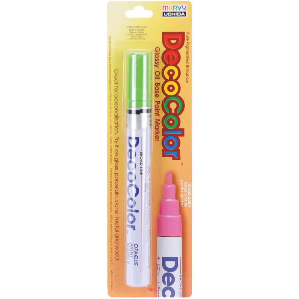 Decocolor Broad Glossy Oil-Based Paint Marker - Image 9