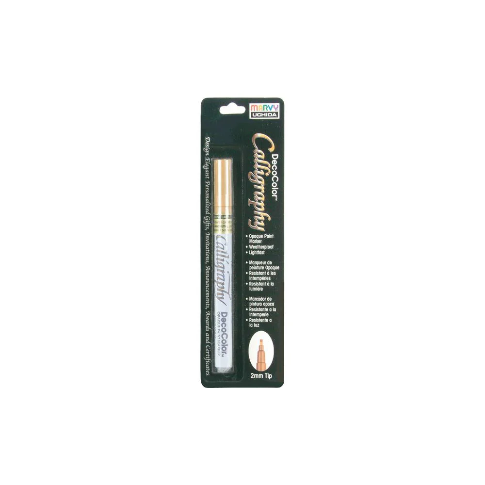 Decocolor Calligraphy Opaque Paint Marker, 2mm - Image 4