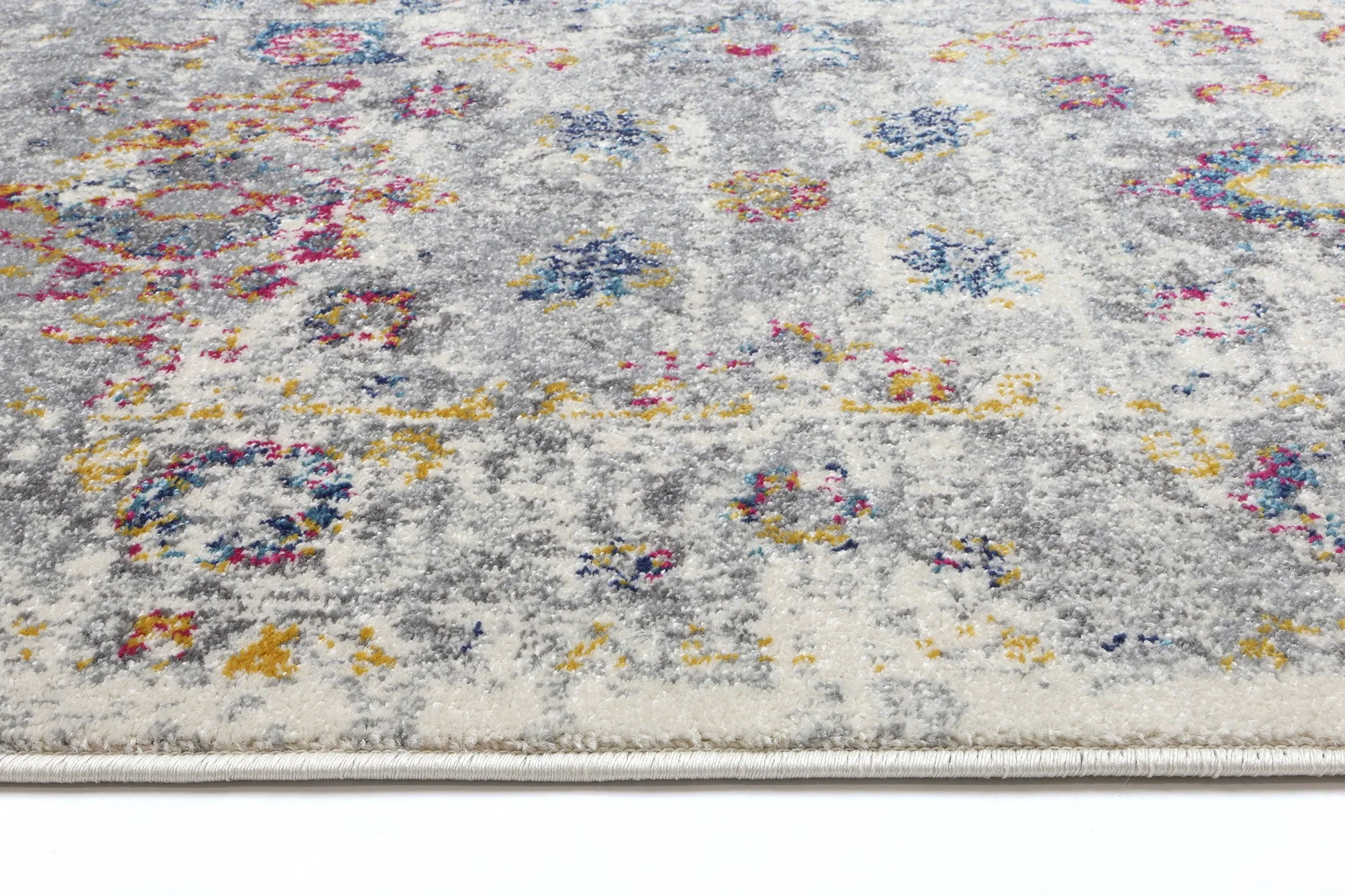 Delicate Flowers Multi-Coloured Rug - Image 3