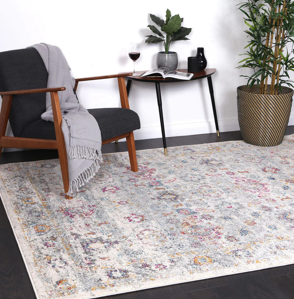 Delicate Flowers Multi-Coloured Rug - Image 5