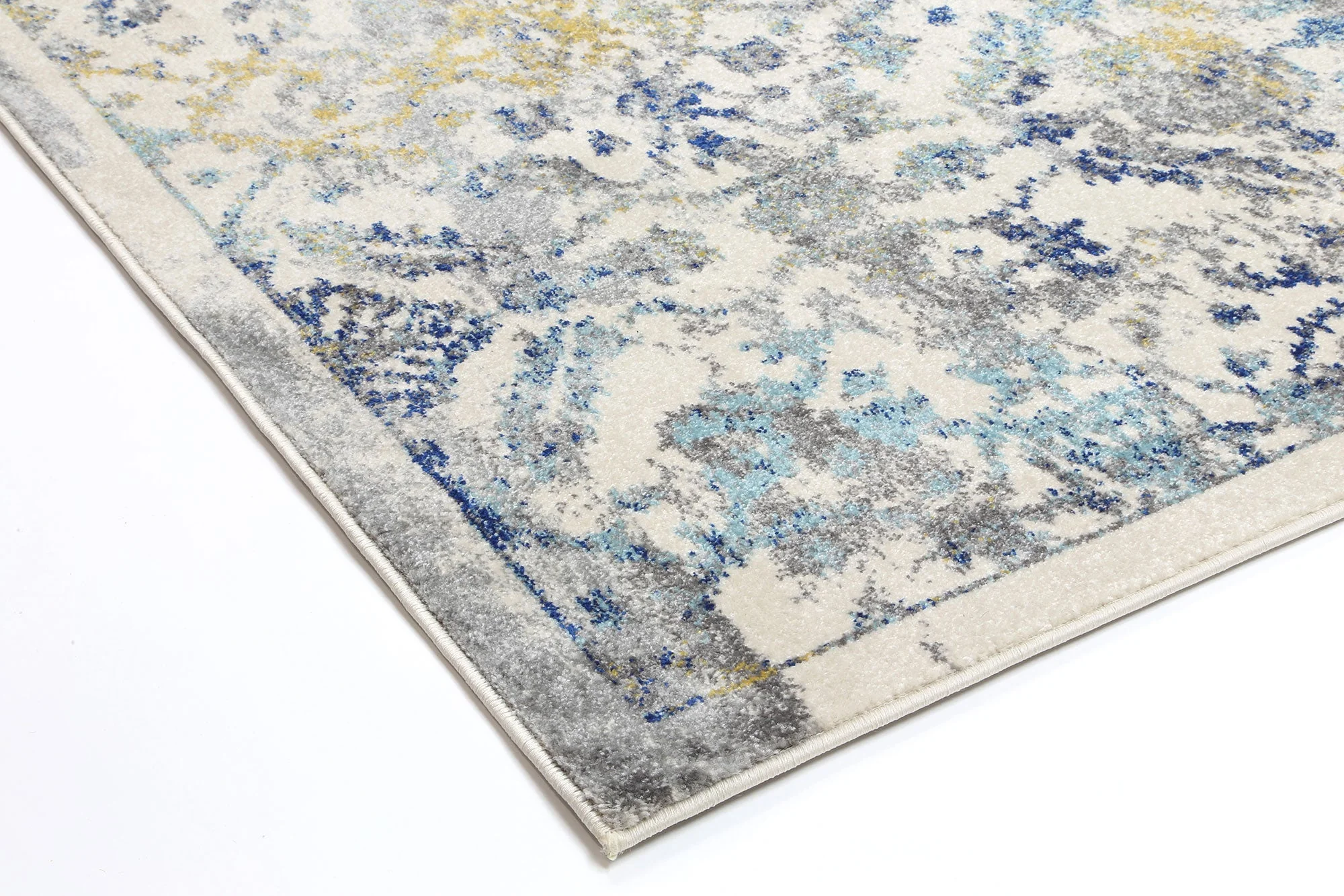 Delicate Vintage Blue Rug - Image 6