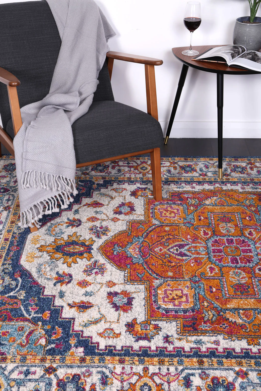 Exquisite Vibrance Multi-Coloured Rug - Image 2