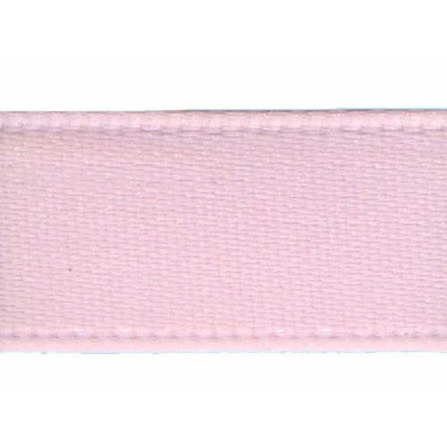 Double Sided Satin Ribbon, Baby Pink- 15mm x 4m