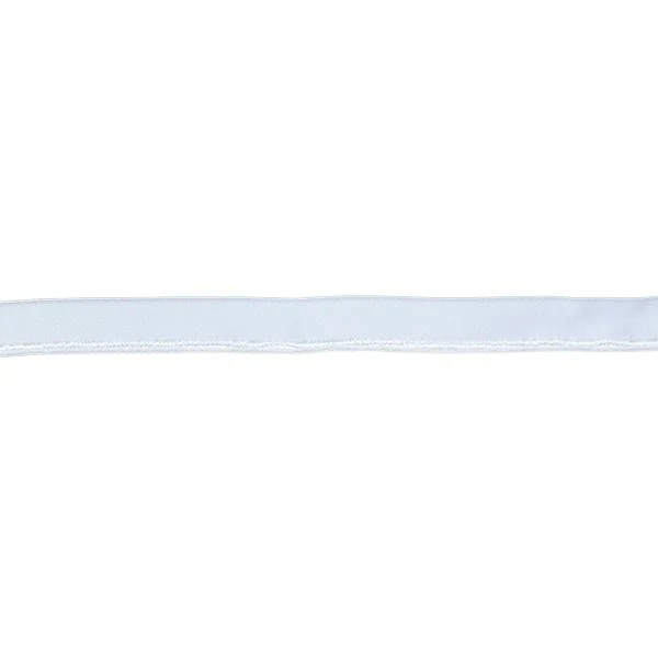 Sullivans Elastic Foldover, White- 11 mm