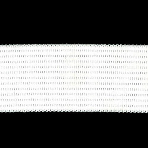 Sullivans Elastic Non Roll, White- 20mm