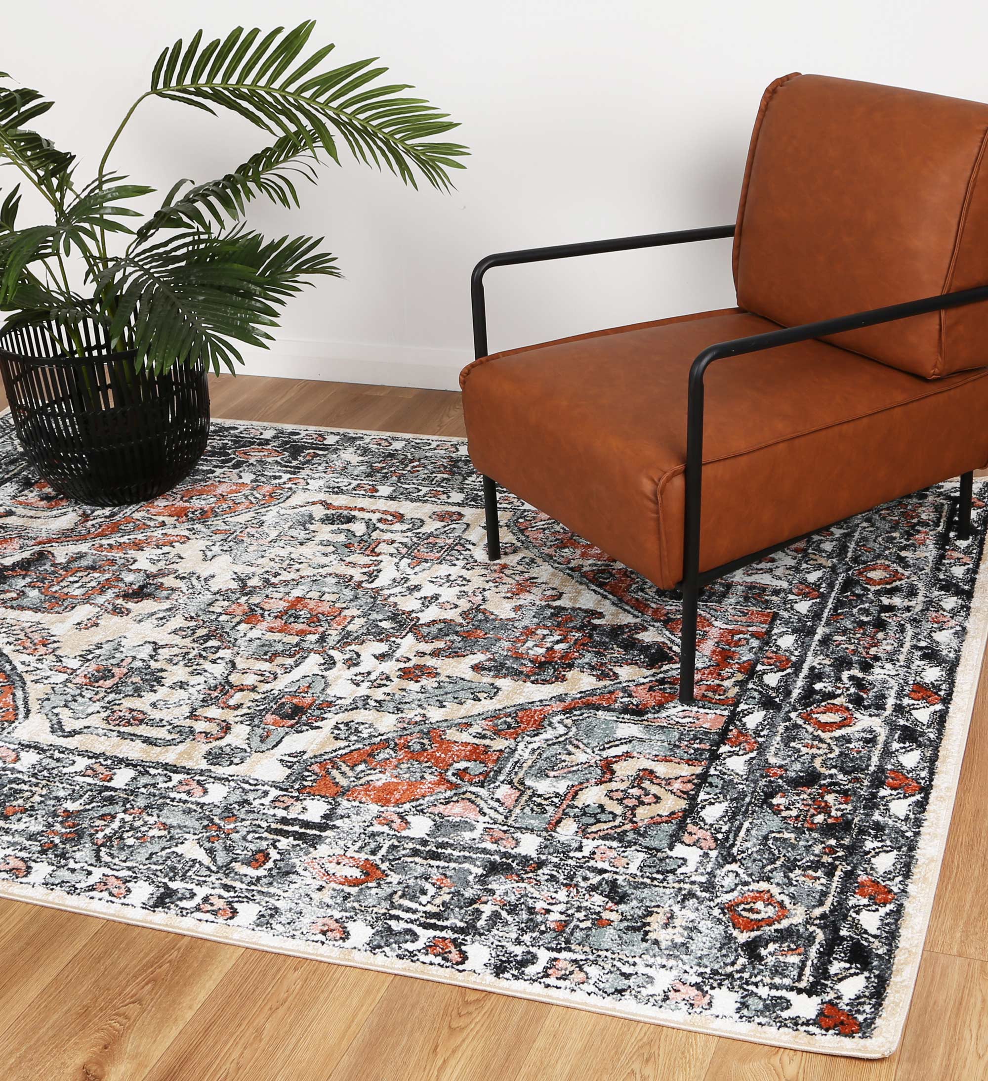 Parkland Manor Traditional Beige Rug - Image 2