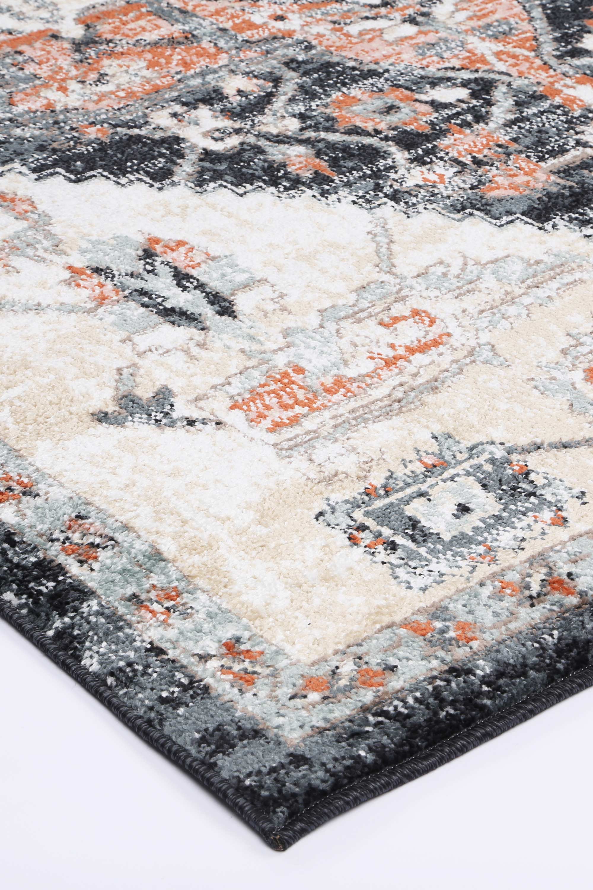 Estate Fair Field Traditional Black Rug - Image 4