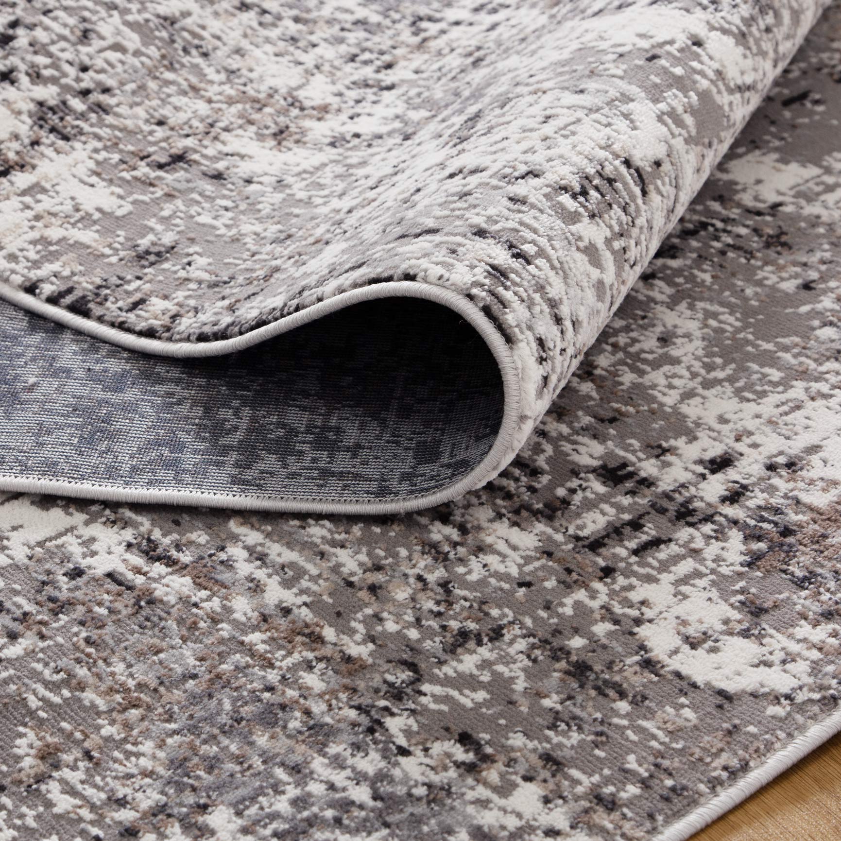 Expressions Grey Modern Rug - Image 3