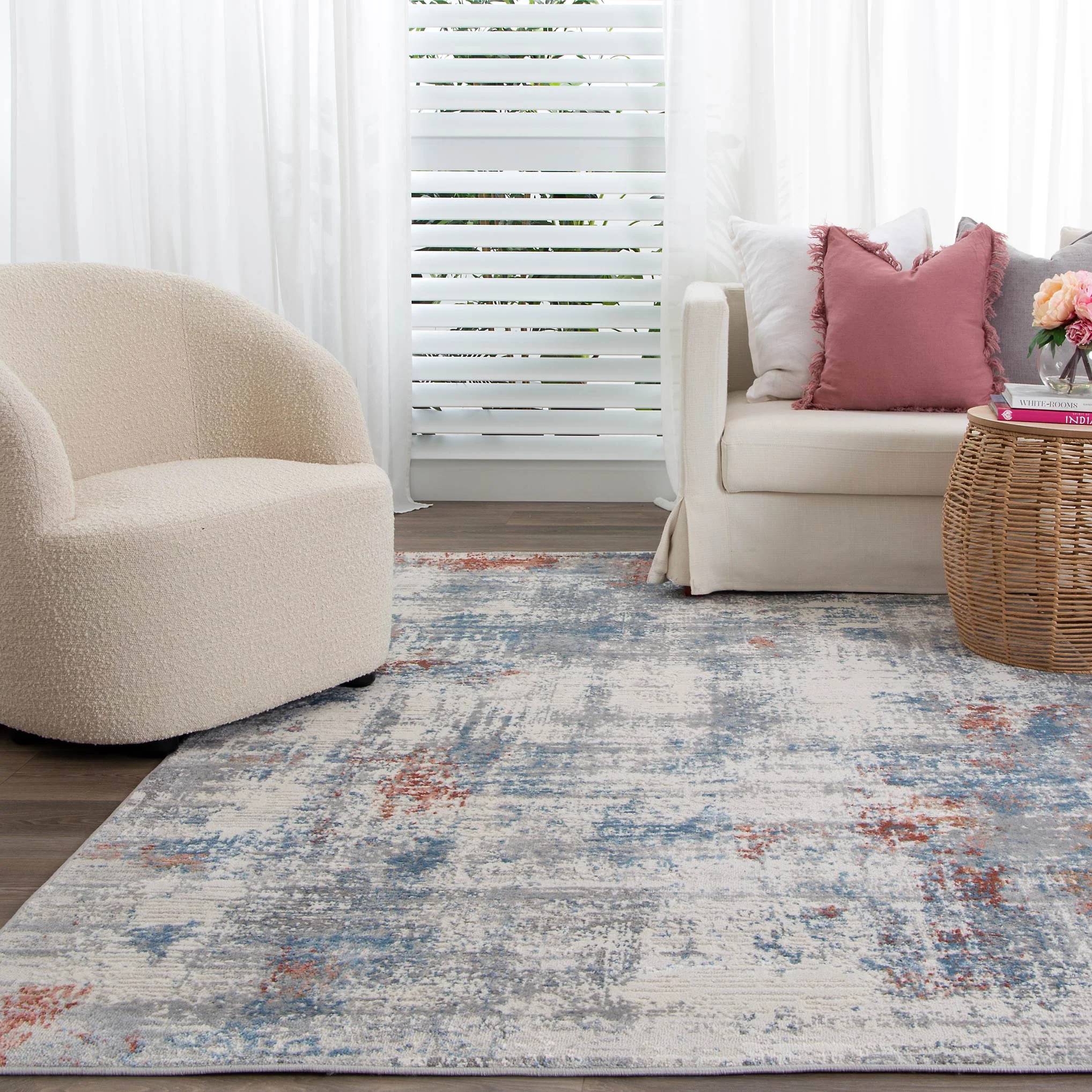 Artistry Egon Abstract Multi Coloured Rug - Image 5