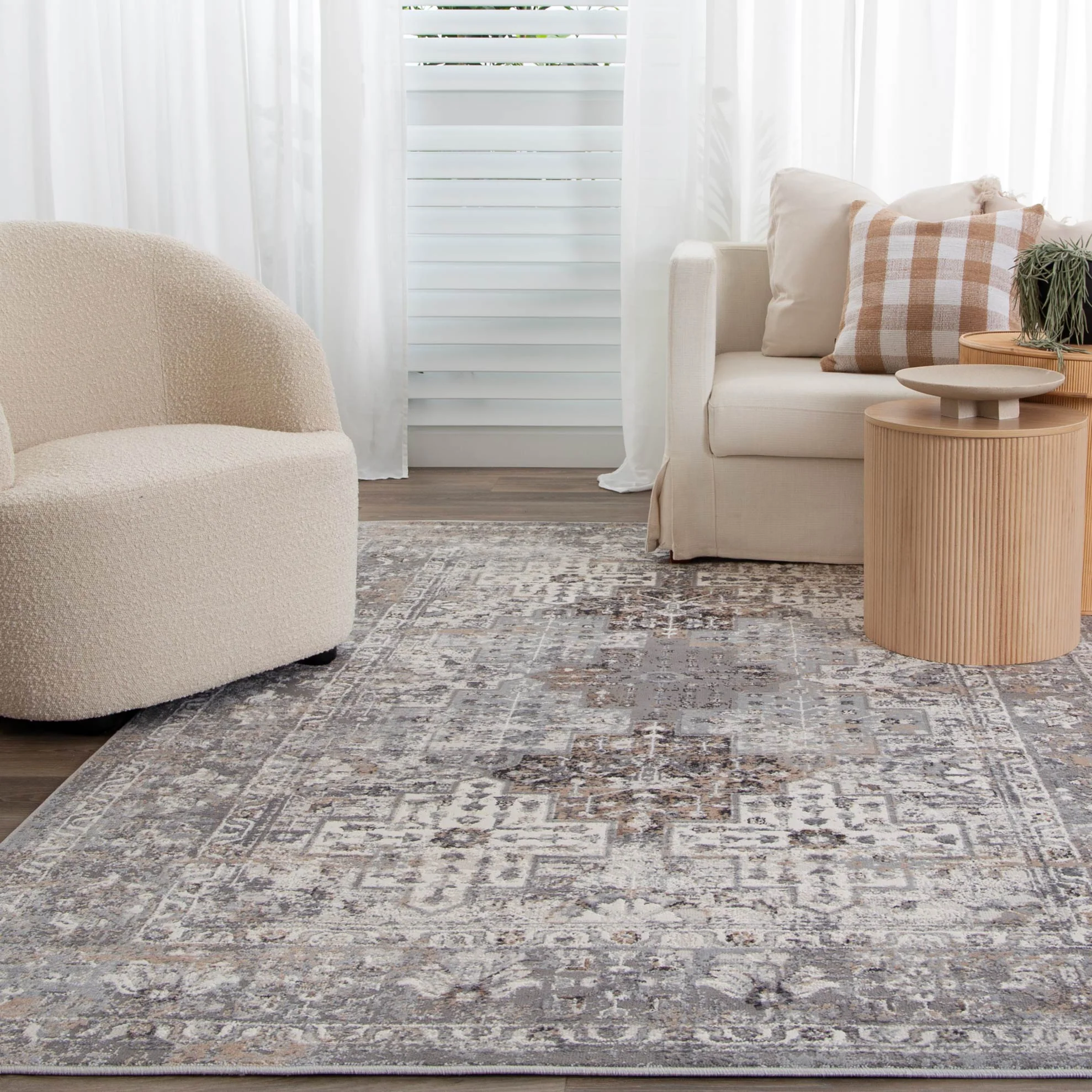 Artistry Anita Transitional Grey Rug - Image 5
