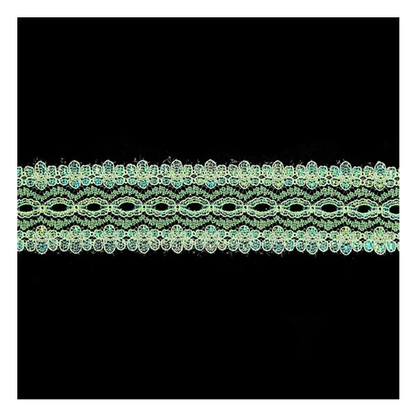 Sullivans Opal Lace Eyelet, 35mmx5m - Image 4