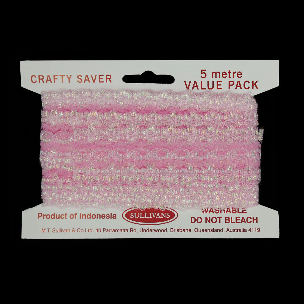 Sullivans Opal Lace Eyelet, 35mmx5m - Image 9